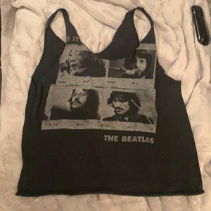 Beatles graphic tank top